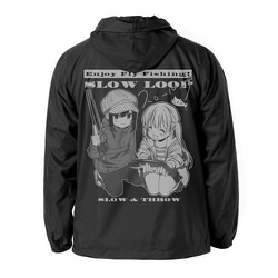 スローループ フーデッドウインドブレーカー