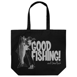 三平のグッドフィッシング！ ラージトート