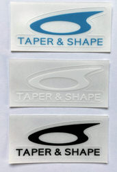 TAPER & SHAPEロゴステッカーセット