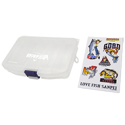 釣りキチ三平 マルチケース＆デコレーションステッカーセット