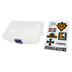 ジオン軍 マルチケース＆デコレーションステッカーセット