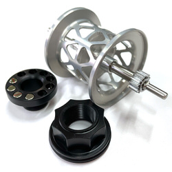 タフライトスプール＆マグブレーキシステムセット BC72シリーズ用 SILVER